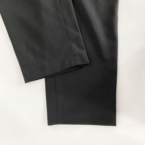 🟢 IRO CELEBRATE BLACK FRONT TIE CROPPED DRESS PANTS - XS - Picture 8 of 9